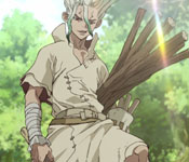 meeting senku in the stone world